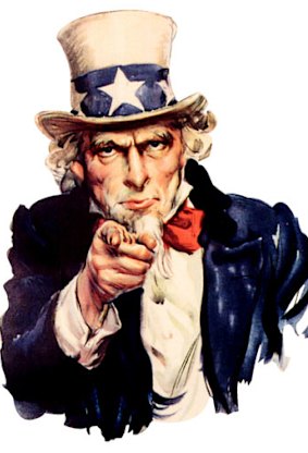 Uncle Sam wants you.