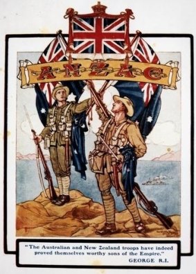 A World War I Anzac Gallipoli poster.