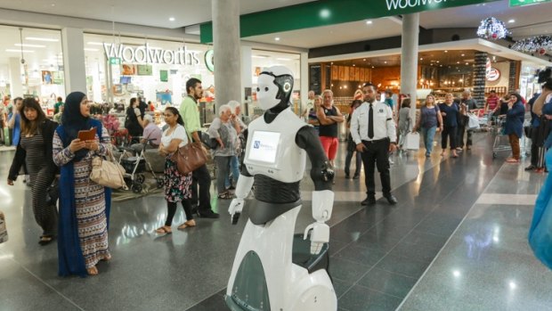 Chip is one of only three models in the world being used at Stockland malls.
