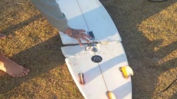 A man has been bitten by a shark while surfing at Iluka in northern NSW.