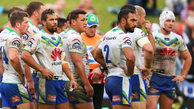 "I’m dirty on myself in regards to not coming down harder on the boys on Wednesday": Raiders coach Ricky Stuart.