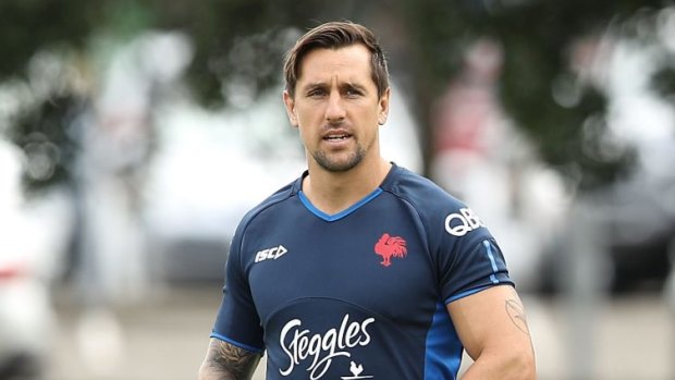 Ready to crow: Mitchell Pearce and the Roosters are hoping for better things in 2017.