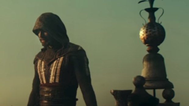 Michael Fassbender in <i>Assassin's Creed</i> 