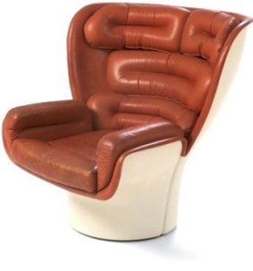 This Elda chair by Joe Colombo is selling for $7000.