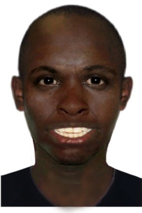 A police image of the man authorities wish to speak to.