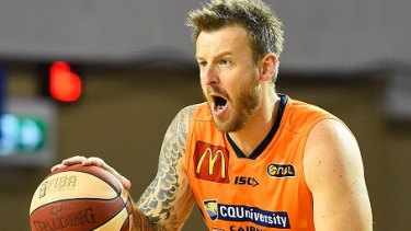 Victorious: Cameron Tragardh played strongly in the Taipans' win over Perth.