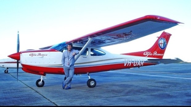 The plane involved in of the court battle between Clyde Campbell and Fiat Chrysler Australia.
