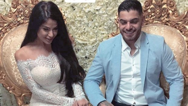 The wedding of Sam Sayour and Aisha Mehajer.