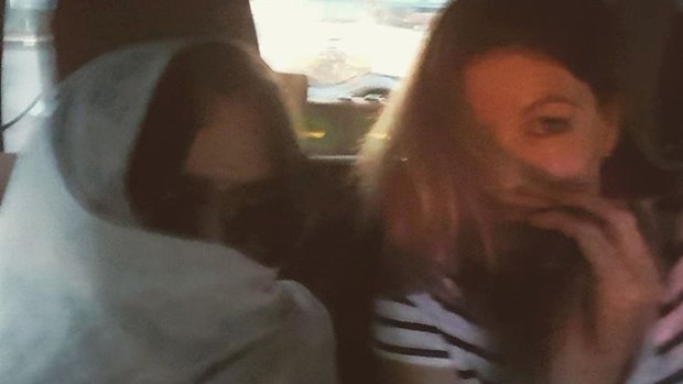 A photo from Schapelle Corby's Instagram captioned: "Almost at the airport.. with my @mercedescorby".