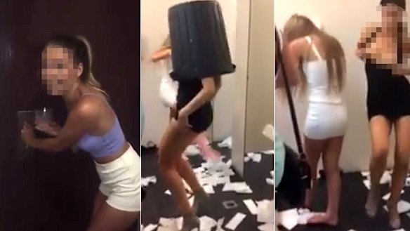 Perth lawyer John Hammond says no legal action should be taken against woman who filmed "girls gone wild" video.