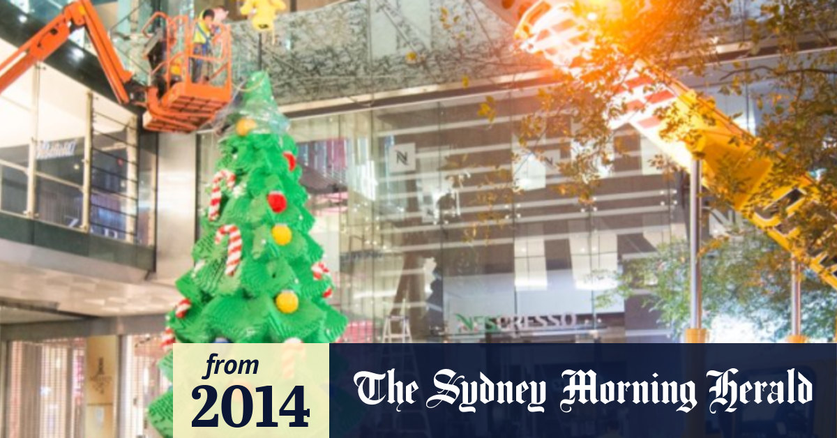The Massive LEGO Christmas Tree at Westfield Sydney - Jay's Brick Blog