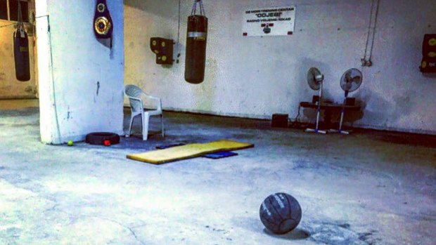 This sparsely-appointed gym in Croatia has been Mark de Mori's training HQ for the big fight.