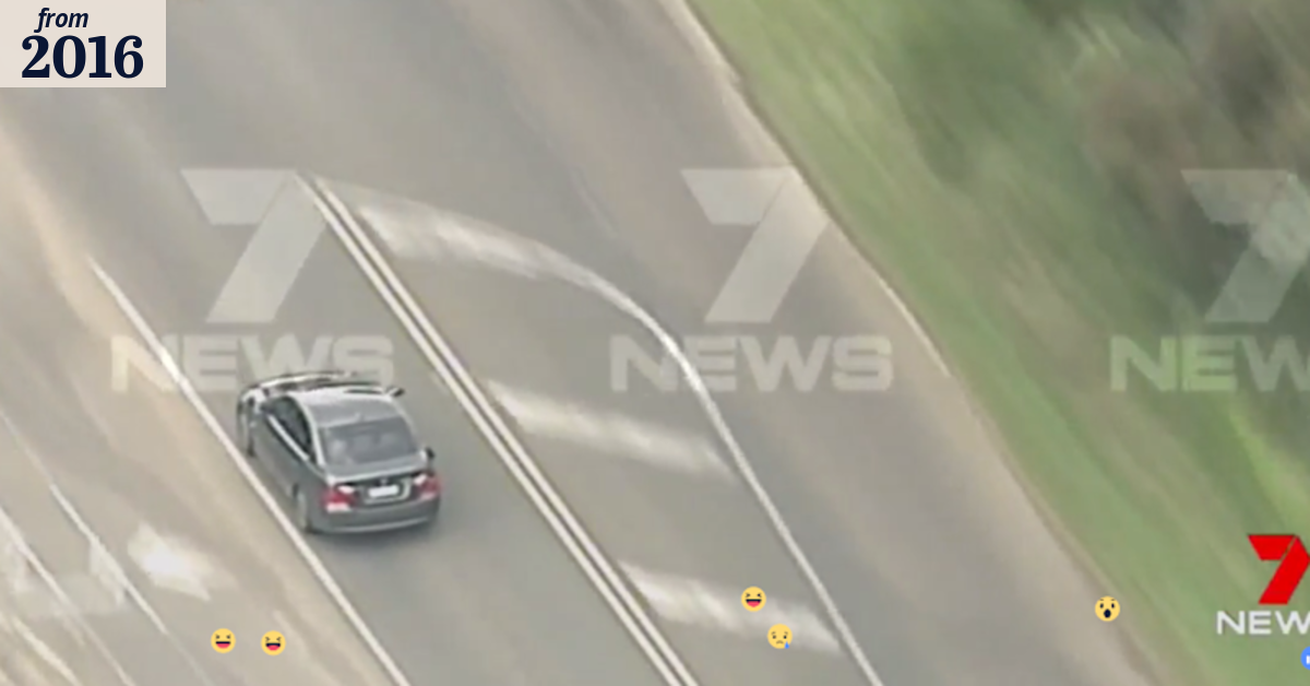 High-speed car drama: Teenage driver and passenger on the run