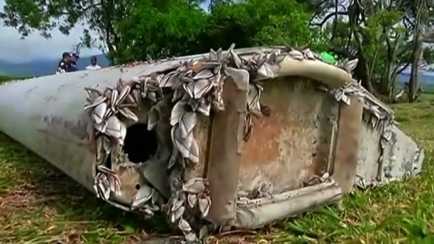 The first confirmed MH370 debris was found on Reunion island in July.