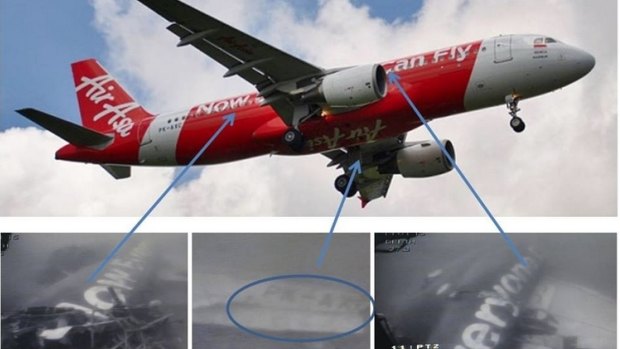 Purported AirAsia fuselage found in Java Sea.
