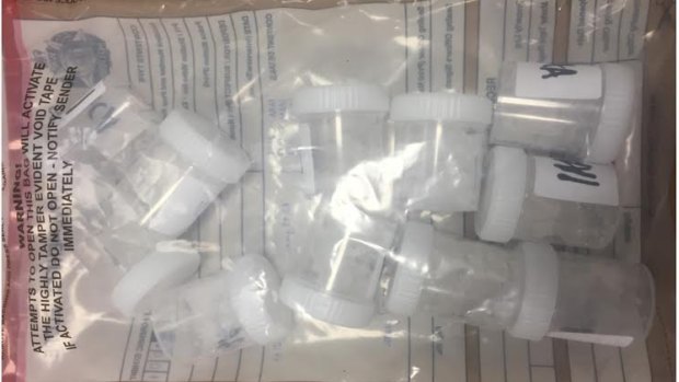 Police claim the methamphetamine haul has a street value of $320 million. 
