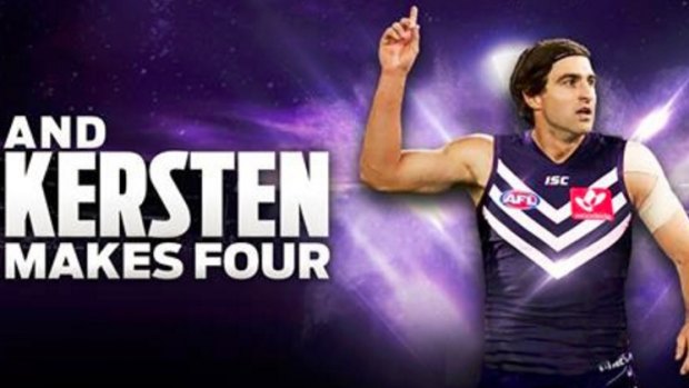 Shane Kersten is Fremantle's fourth signing in the trade period.