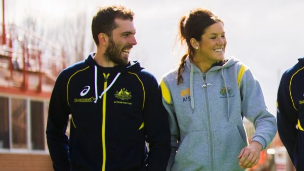 Canberra exports Andrew Charter and Anna Flanagan are both gunning for Commonwealth Games berths next April.