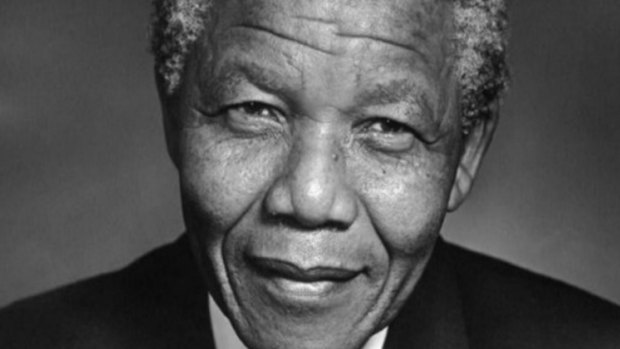 Nelson Mandela, an icon of the struggle against apartheid.