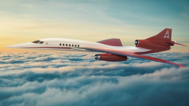 The AS2 would have flown at mach 1.4, or 1715 km/h. The company says the jet would carry between eight and 12 passengers and could make the flight from New York to London in 4.5 hours.