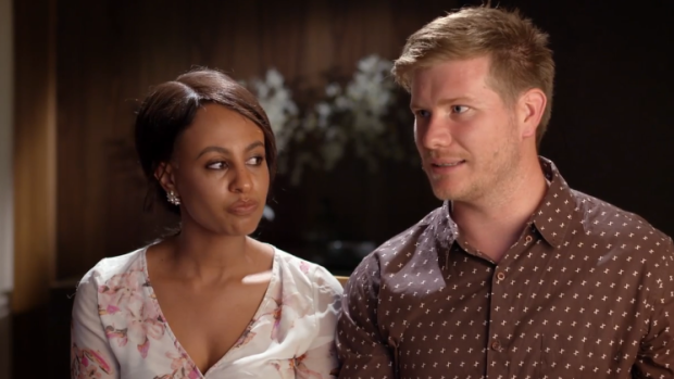 Zoe and Alex, the only couple still together from season one of <i>Married at First Sight</i>.