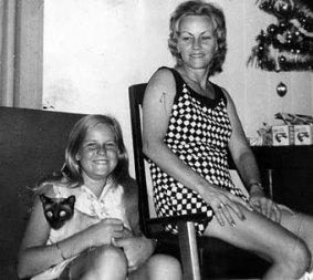 Barbara McCulkin with one of her daughters. 
