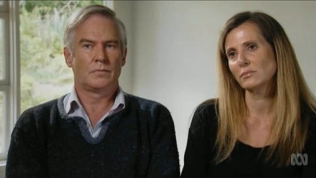 Michael Lawler and Kathy Jackson on <i>Four Corners</i>.