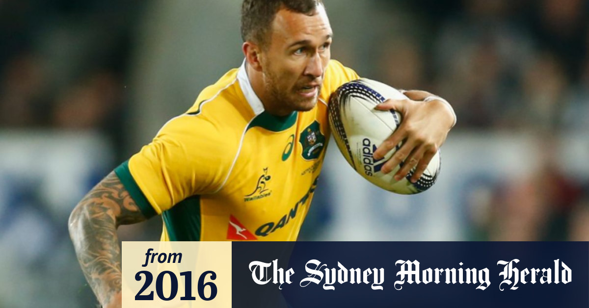 Former Wallabies five-eighth Quade to Toulon and return to Super Rugby