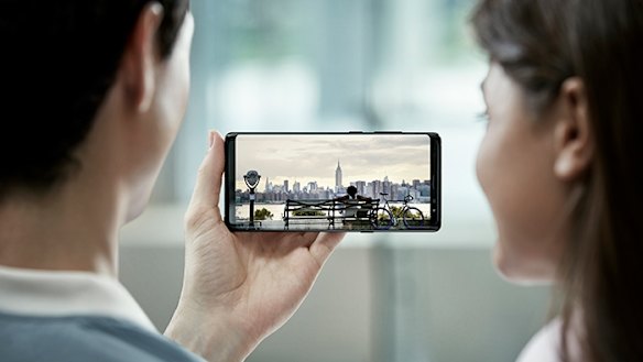 The AMOLED on the Note8 is one of the best mobile screens you can get.