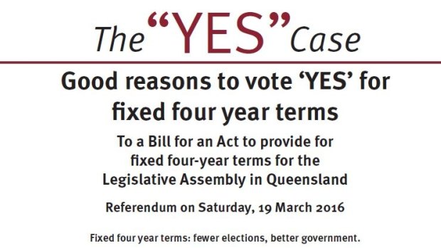 The "Yes" campaign has failed to get traction among the public.
