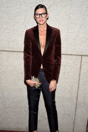 Jenna Lyons in one of her signature looks.