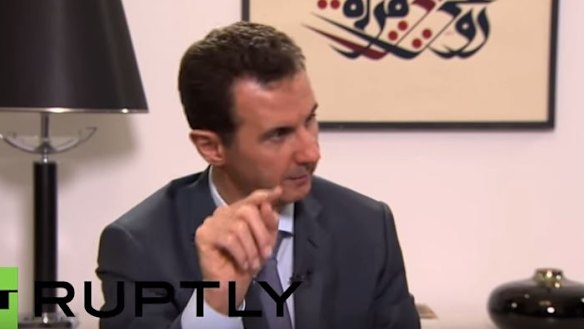 Syrian President Bashar al-Assad delivers his assessment on the refugee crisis to Russian news channel RT.