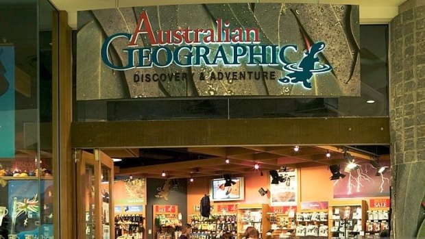 There are 67 Australian Geographic stores around the country. 