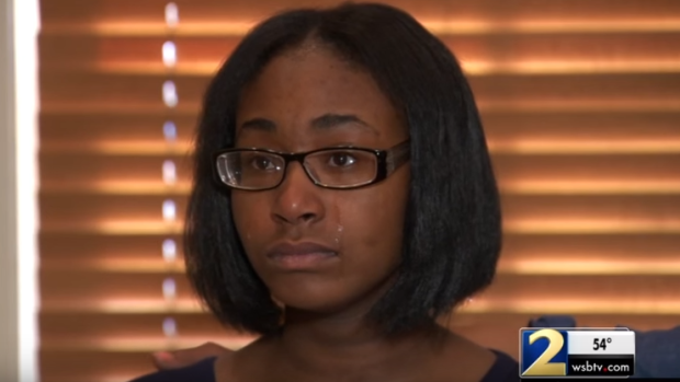 High school junior Shaniyah Hunter said her teacher's words really hurt her inside. 