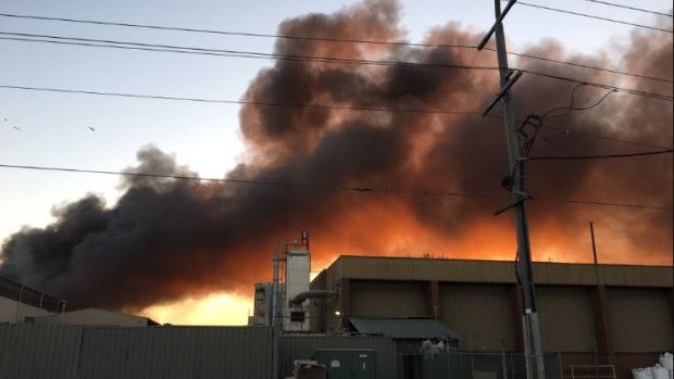 Smoke from the Coolaroo fire could be been from a long way away. 