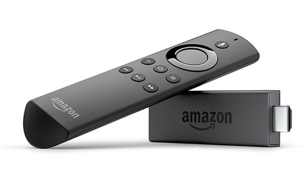 Amazon's Fire TV Stick is similar to Google's Chromecast except that it comes with a remote control.