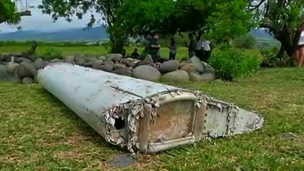 The debris that washed up on Reunion Island was a flaperon from one of MH370's wings.
