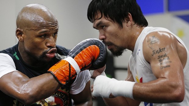 Counting down to 'The Fight of The Century: Floyd Mayweather and Manny Pacquaio.