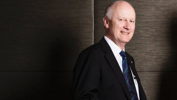 Outgoing Wesfarmers chief executive Richard Goyder downplayed the impact of the chaos.