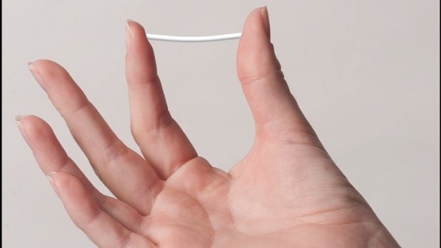 A contraceptive implant.