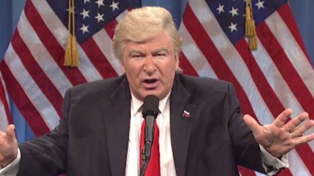 Would be welcome: Alec Baldwin as Donald Trump on <i>Saturday Night Live</i>.