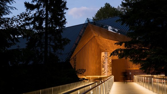 VISIT THE AUDAIN ART MUSEUM

A ski resort is an unlikely setting for one of Canada's most distinguished art museums. Located a five-minute stroll from the heart of Whistler Village, the Audain Art Museum showcases some of the best British Columbia art from the late 18th-century to the present day. Highlights of the 200-piece permanent collection include an intricately carved cedar dance screen by James Hart and a striking display of First Nations masks. Equally impressive is the building itself, its elegant wooden exterior and minimalist clean lines complement its peaceful forest setting.

See audainartmuseum.com