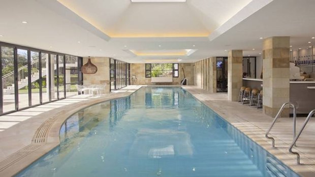 Jin Yang's $9 million home features a 23-metre indoor pool.