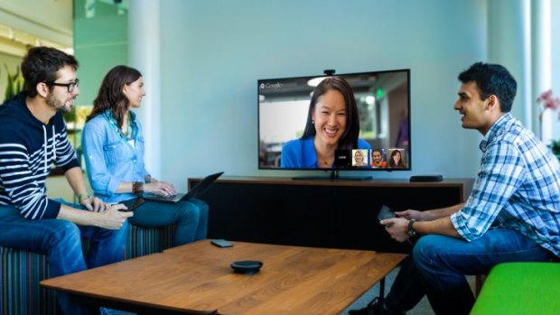 Google: Taking on Cisco and Polycom with video-conferencing technology.