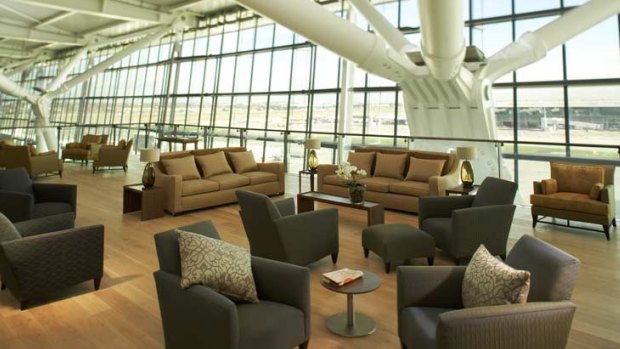 The holy grail of all loyalty lounges: British Airways' Concorde Room at London Heathrow's Terminal 5.