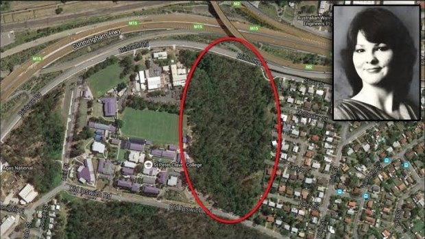 Sharron Phillips' eldest sister and brothers want this bushland beside their parents home searched for  Sharron's remains.