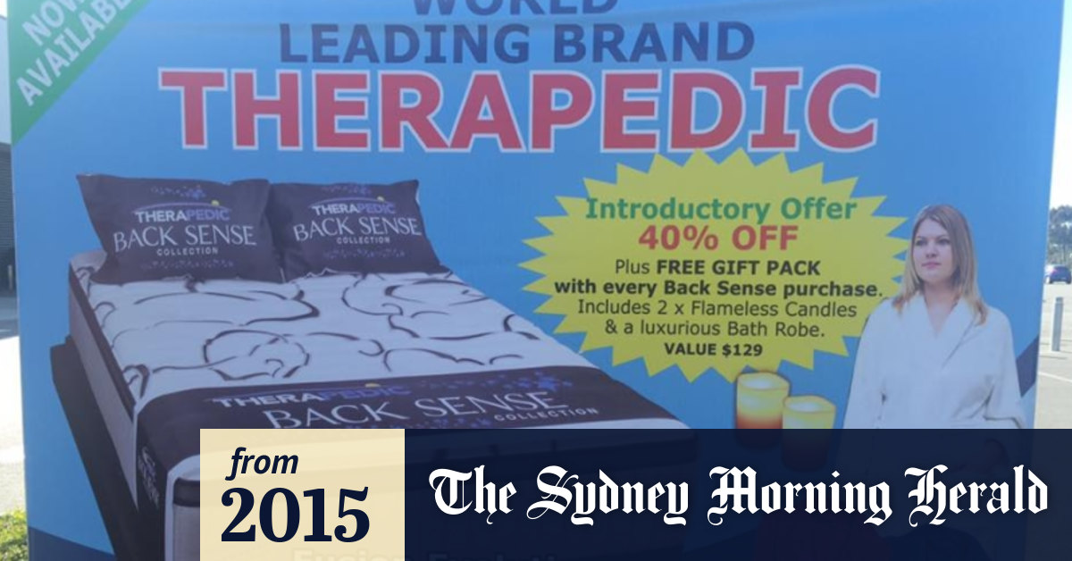 Therapedic Is There A More Unfortunate Presentation Of A Bed Name