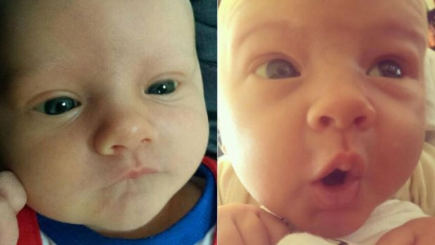 Baby Riley Hughes, four weeks, died from whooping cough at Princess Margaret Hospital.