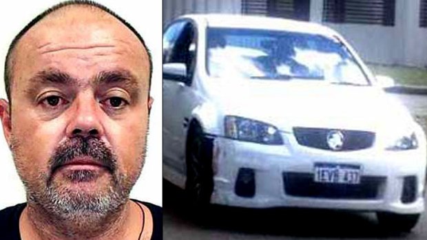 Police believe Alfred John Impicciatore fled in a stolen car before the start of his trial