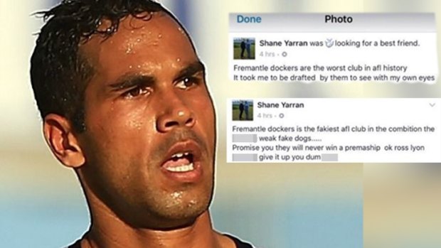 Shane Yarran appears to have teed of against his former employees on Facebook.